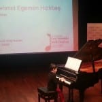Uluslararası Genç Yetenekler Müzik Yarışması Mehmet Egemen Hızlıbaş Piyano