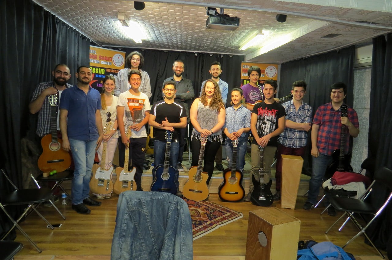 Gitar Klinik Workshop Nar Sanat Etkinliği.